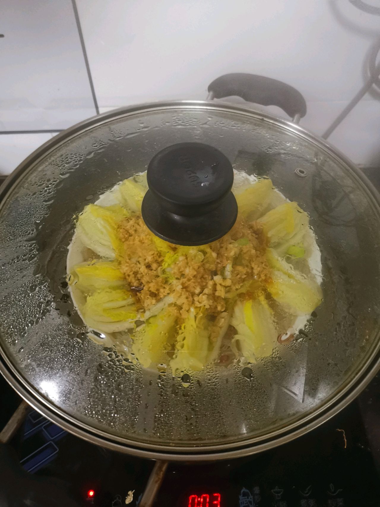 蒜蓉粉丝娃娃菜