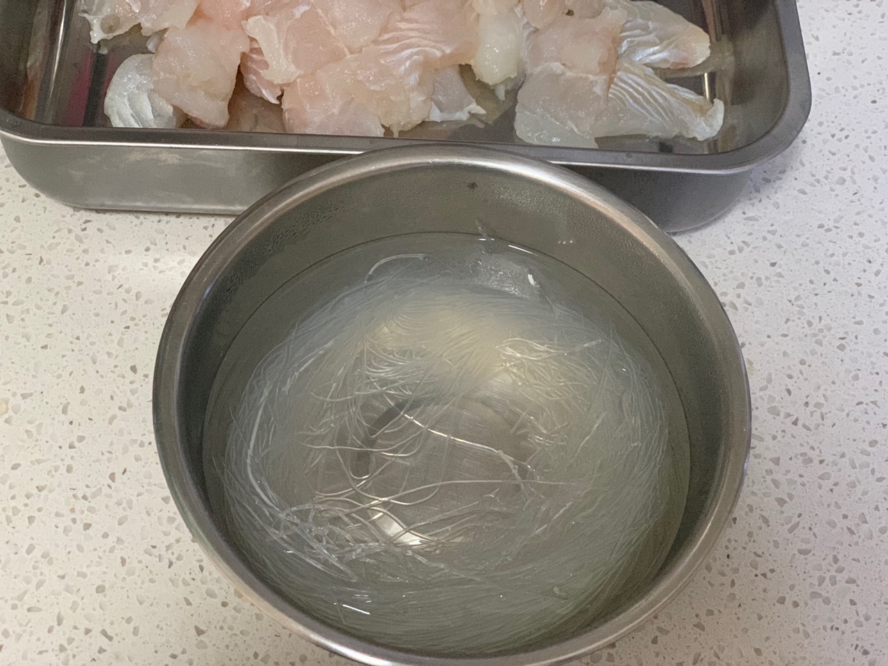 蒜蓉粉丝蒸龙利鱼