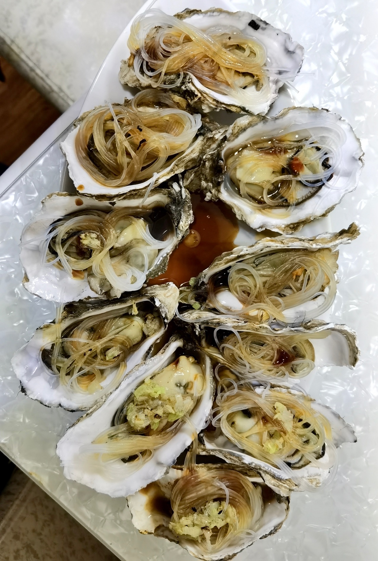蒜蓉粉丝蒸生蚝