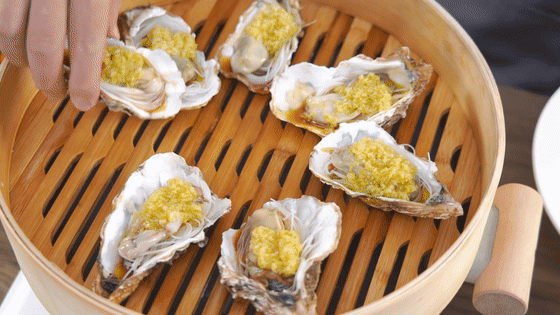 蒜蓉粉丝蒸生蚝【孔老师教做菜】