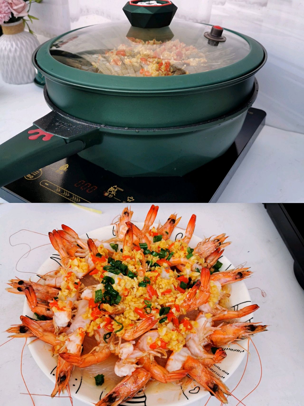 蒜蓉粉丝蒸虾