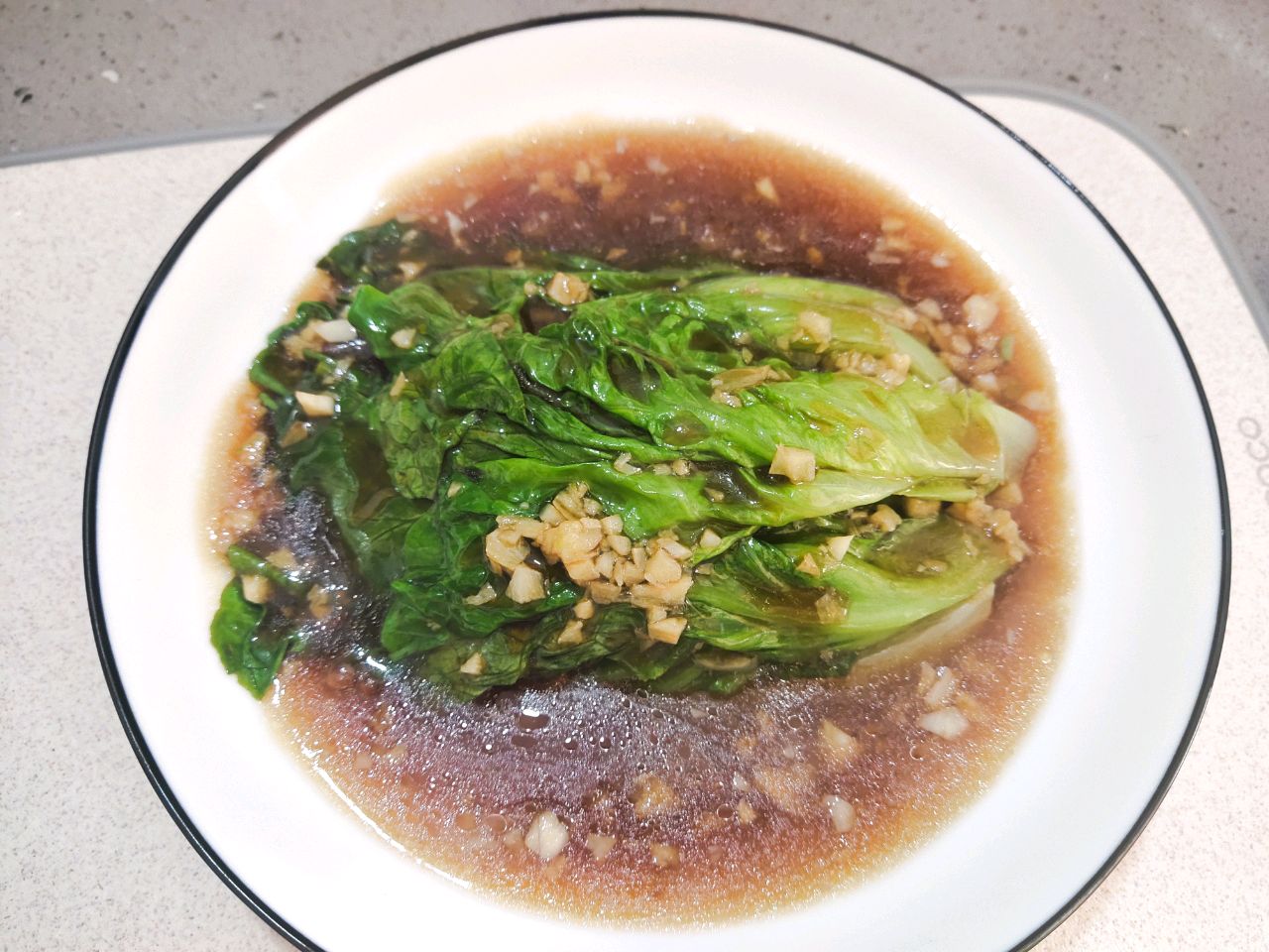 蒜蓉蚝油生菜
