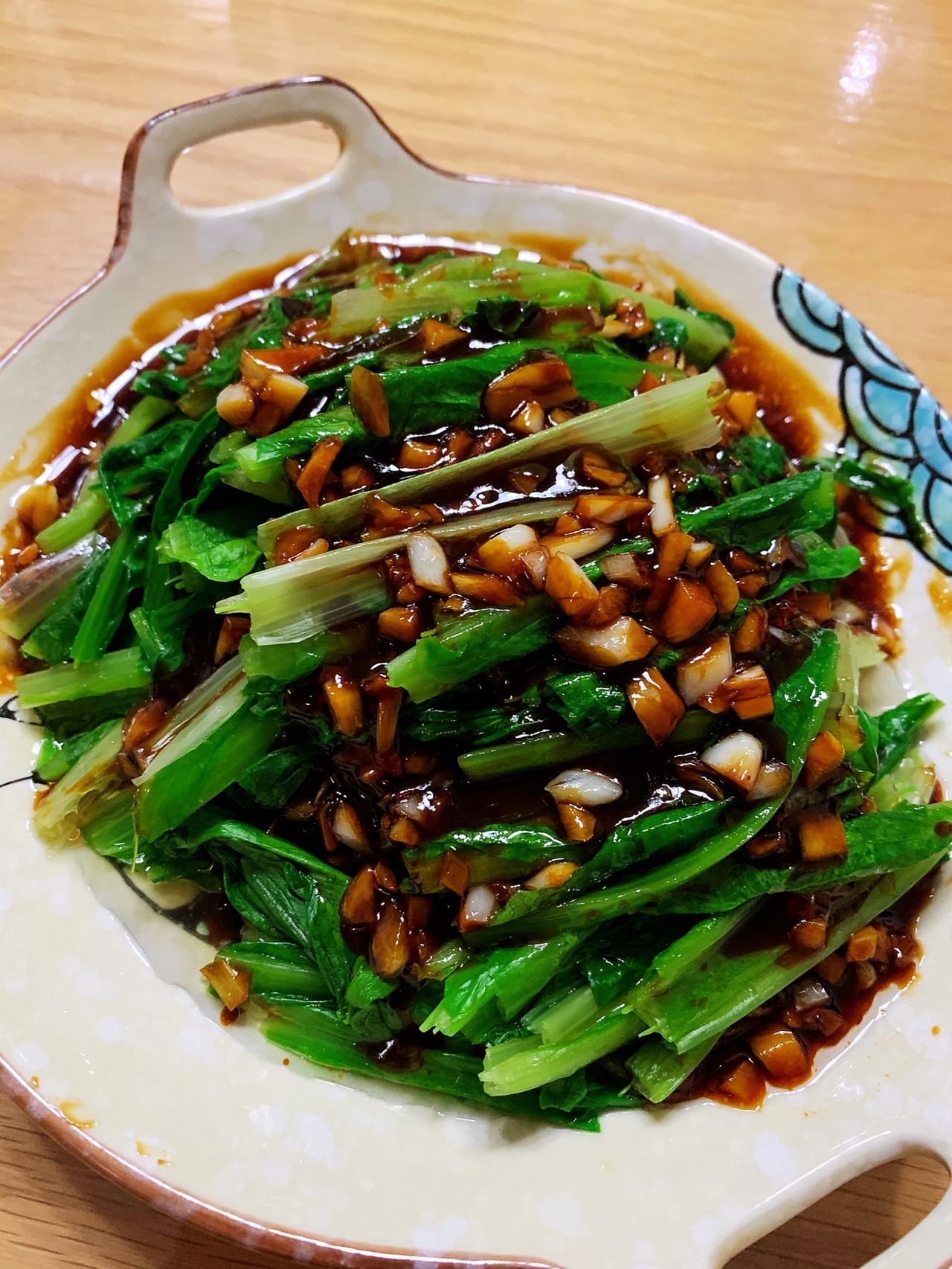 蒜蓉蚝油油麦菜