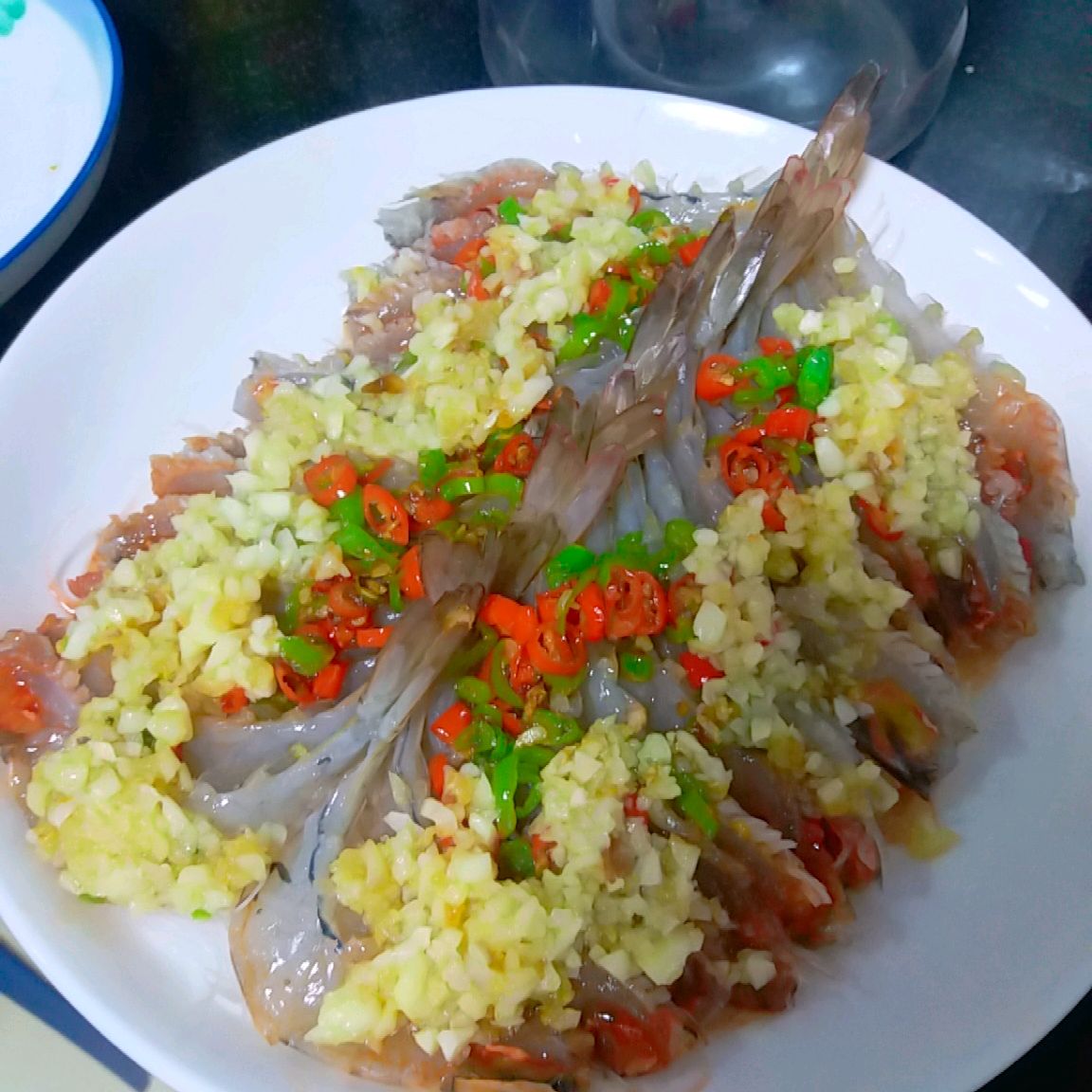 蒜蓉开边虾