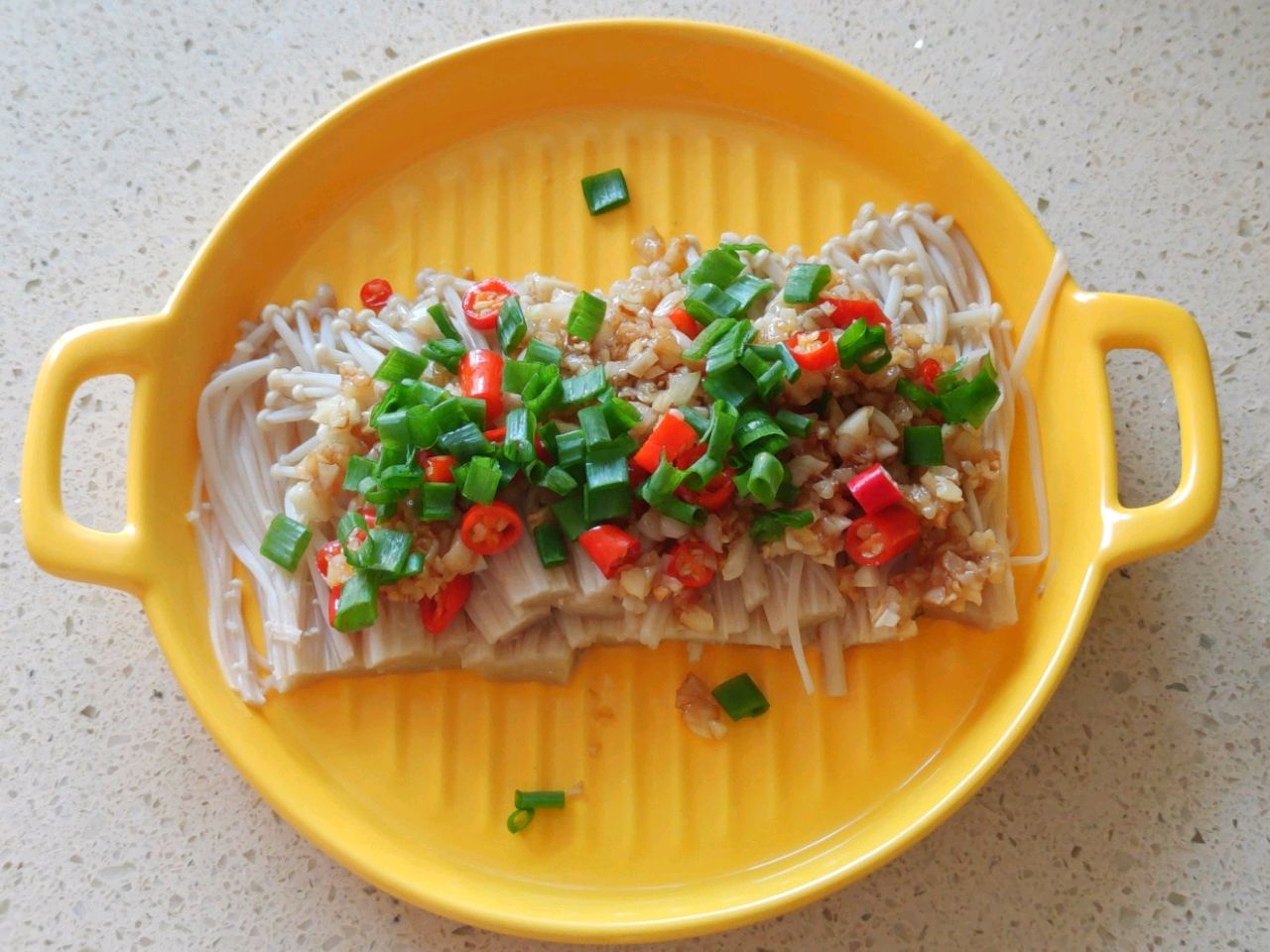 蒜蓉清蒸金针菇