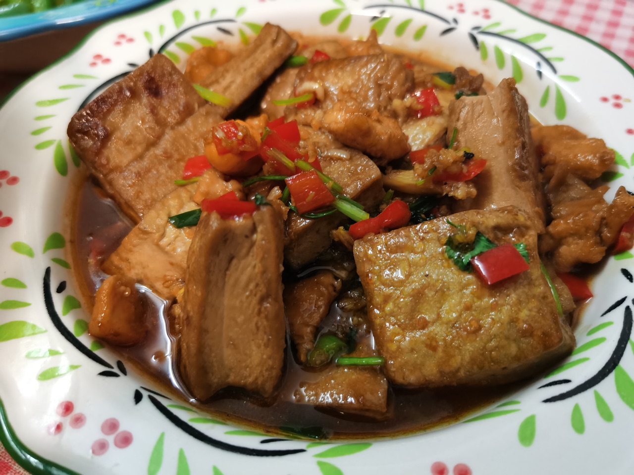 蒜蓉烧豆腐