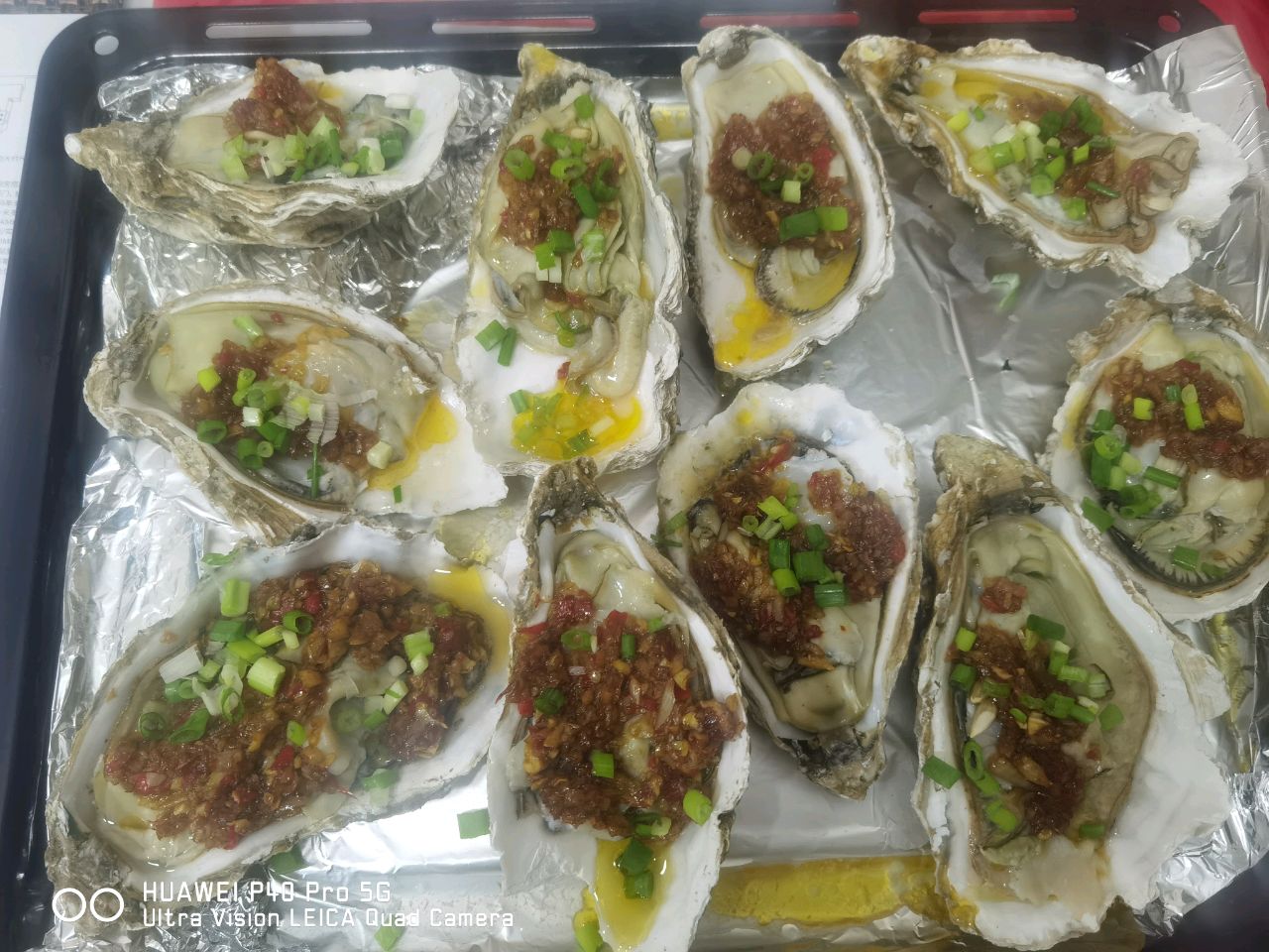 蒜蓉生蚝～烤箱烤生蚝