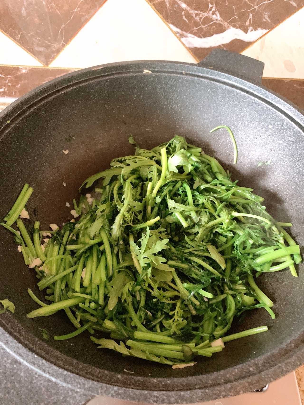 蒜蓉茼蒿
