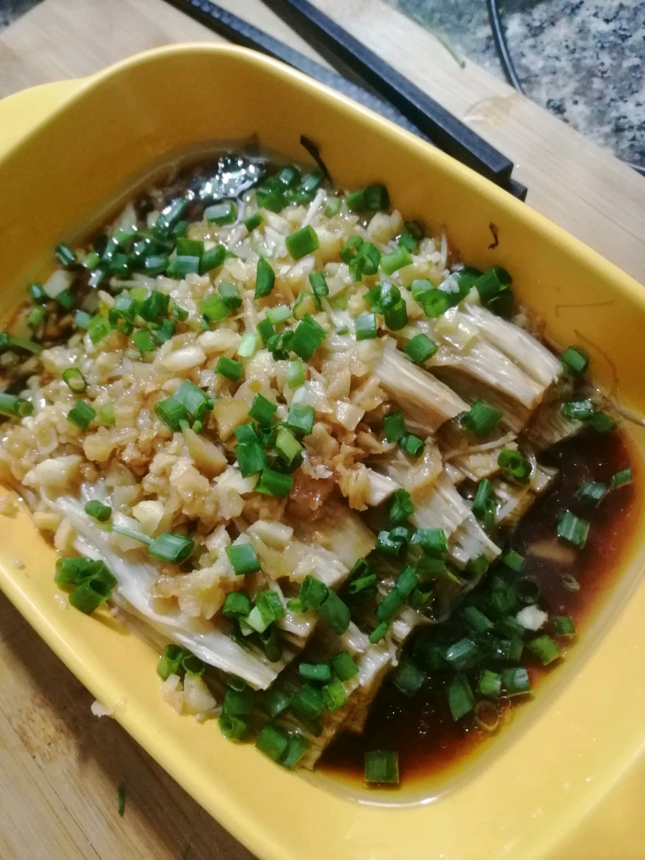 蒜蓉蒸金针菇