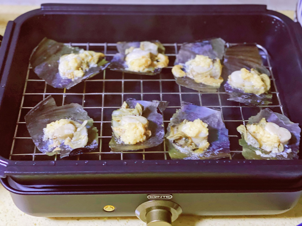 蒜蓉蒸扇贝