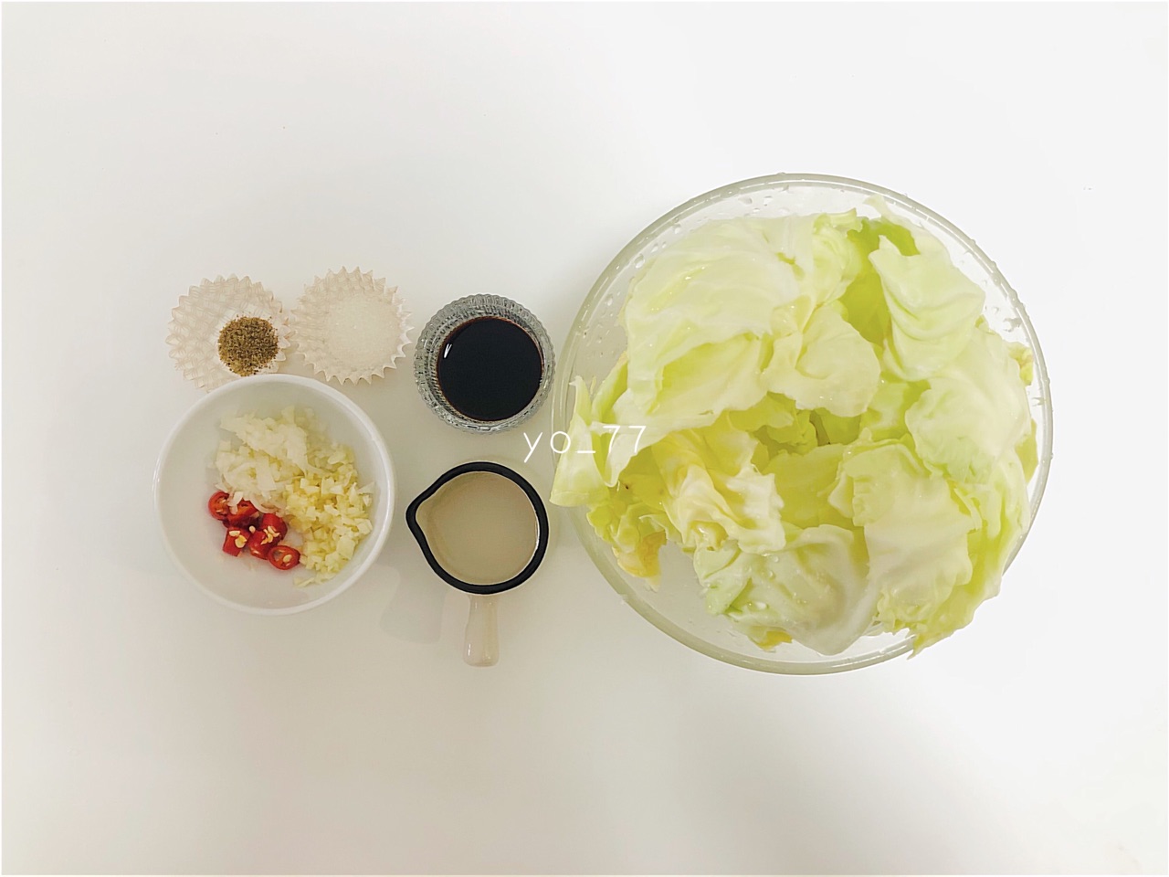 酸酸辣辣的手撕包菜