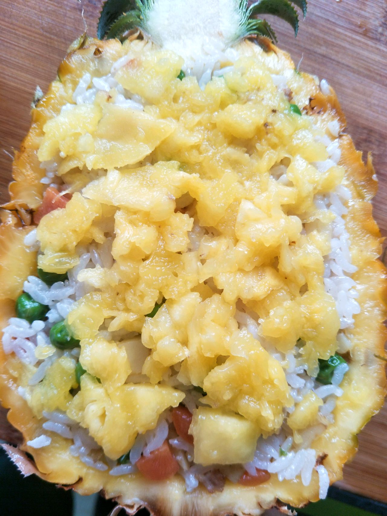 酸酸甜甜的菠萝饭