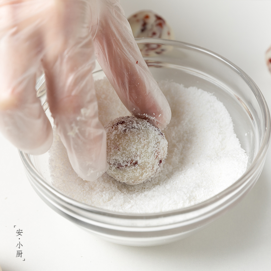 酸酸甜甜山药球