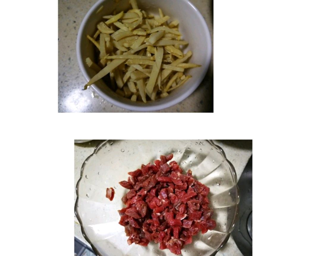 酸笋紫苏炒牛肉