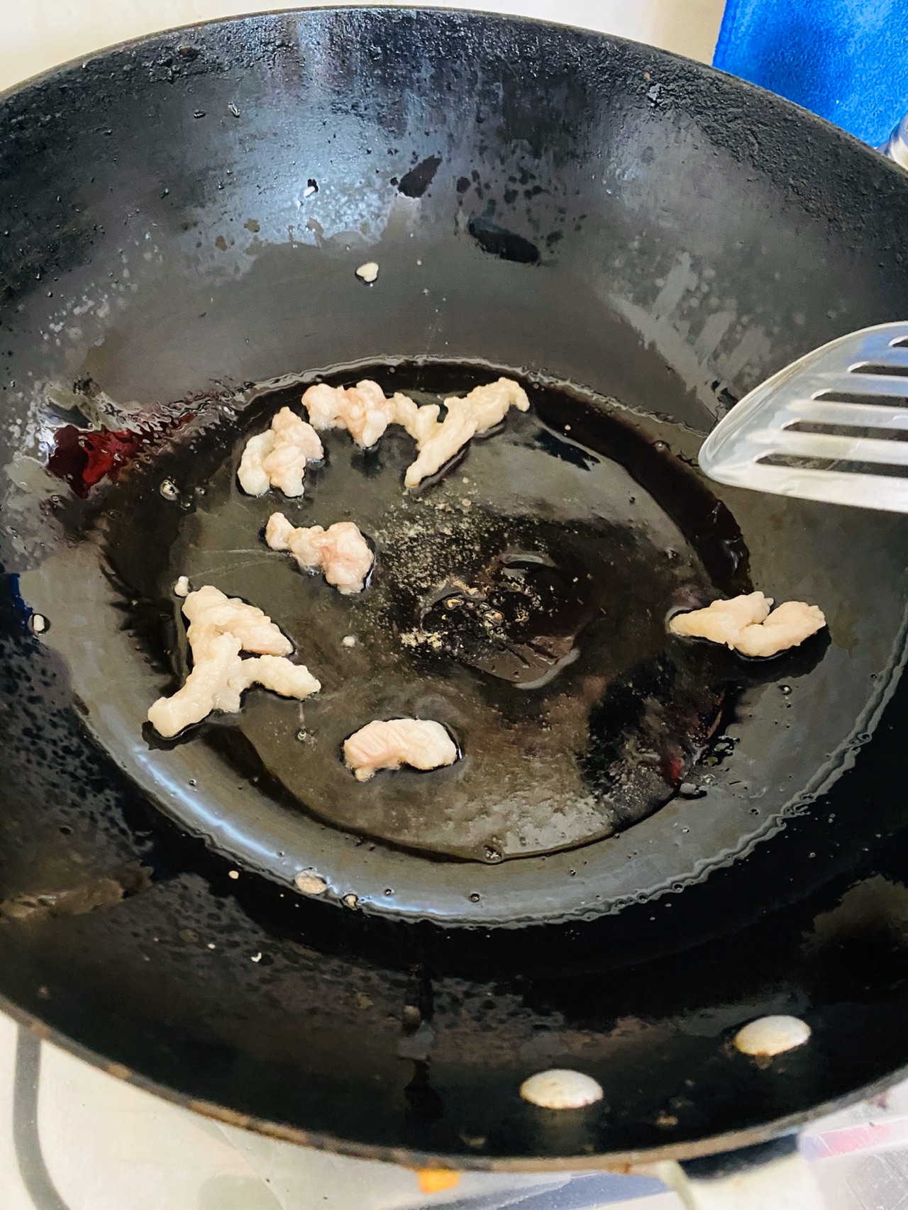 蒜苔炒肉