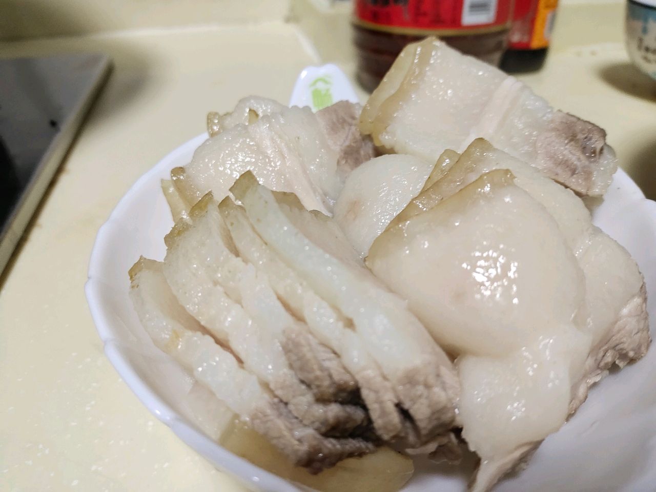 蒜苔洋葱回锅肉
