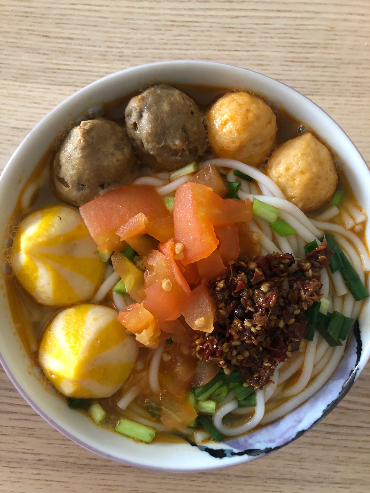 酸汤丸子粉，酸爽可口