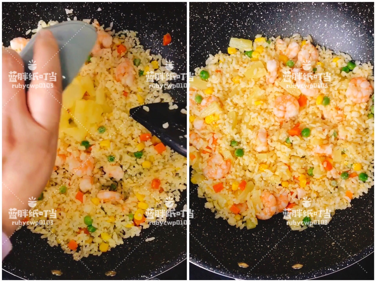 酸甜可口菠萝炒饭