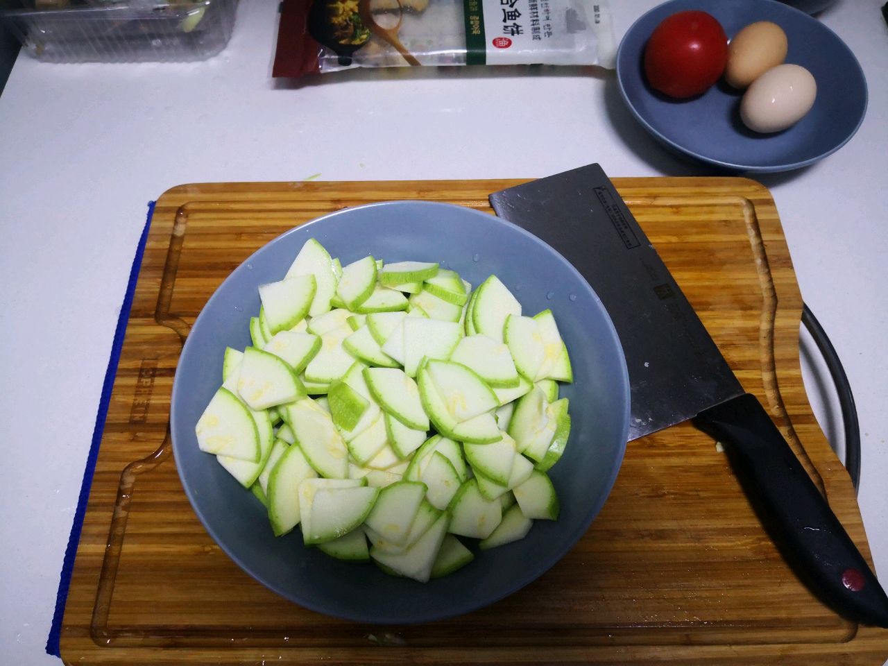 酸甜可口•西红柿鸡蛋炒西葫