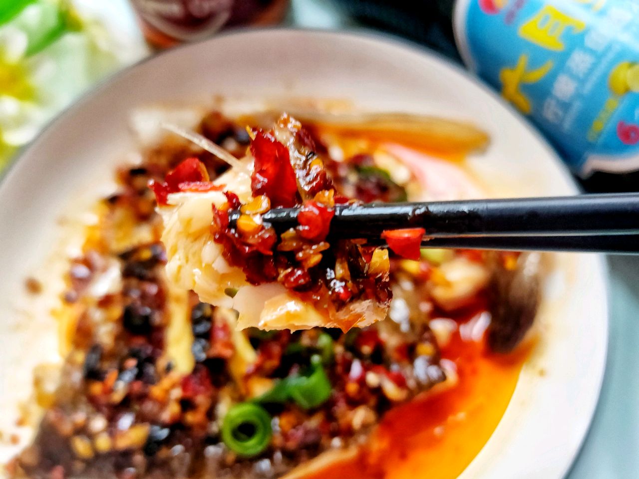 蒜香豆豉蒸鱼块