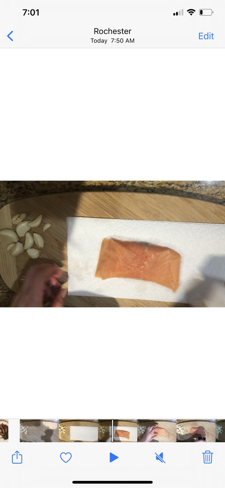 蒜香黄油三文鱼