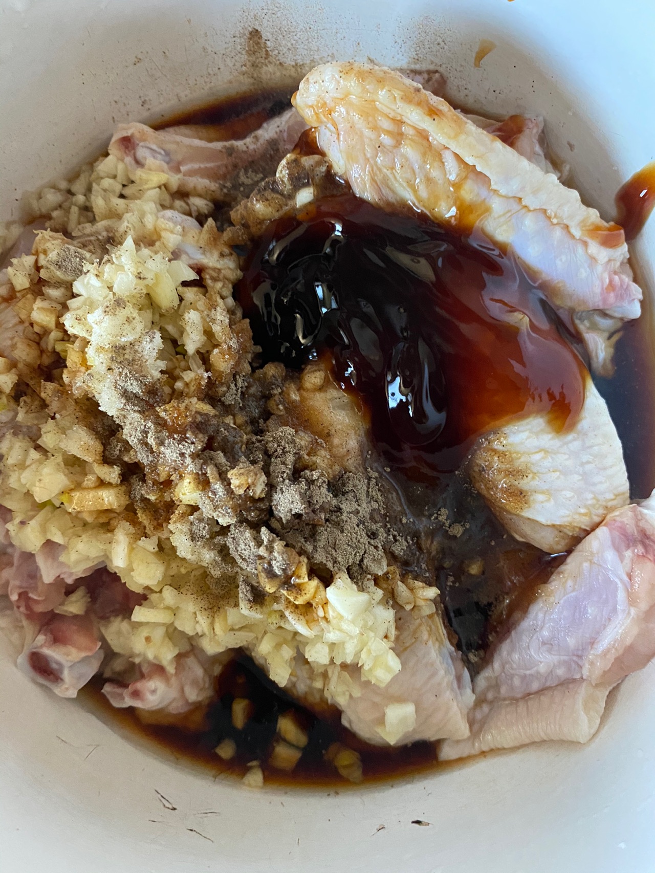 蒜香鸡翅