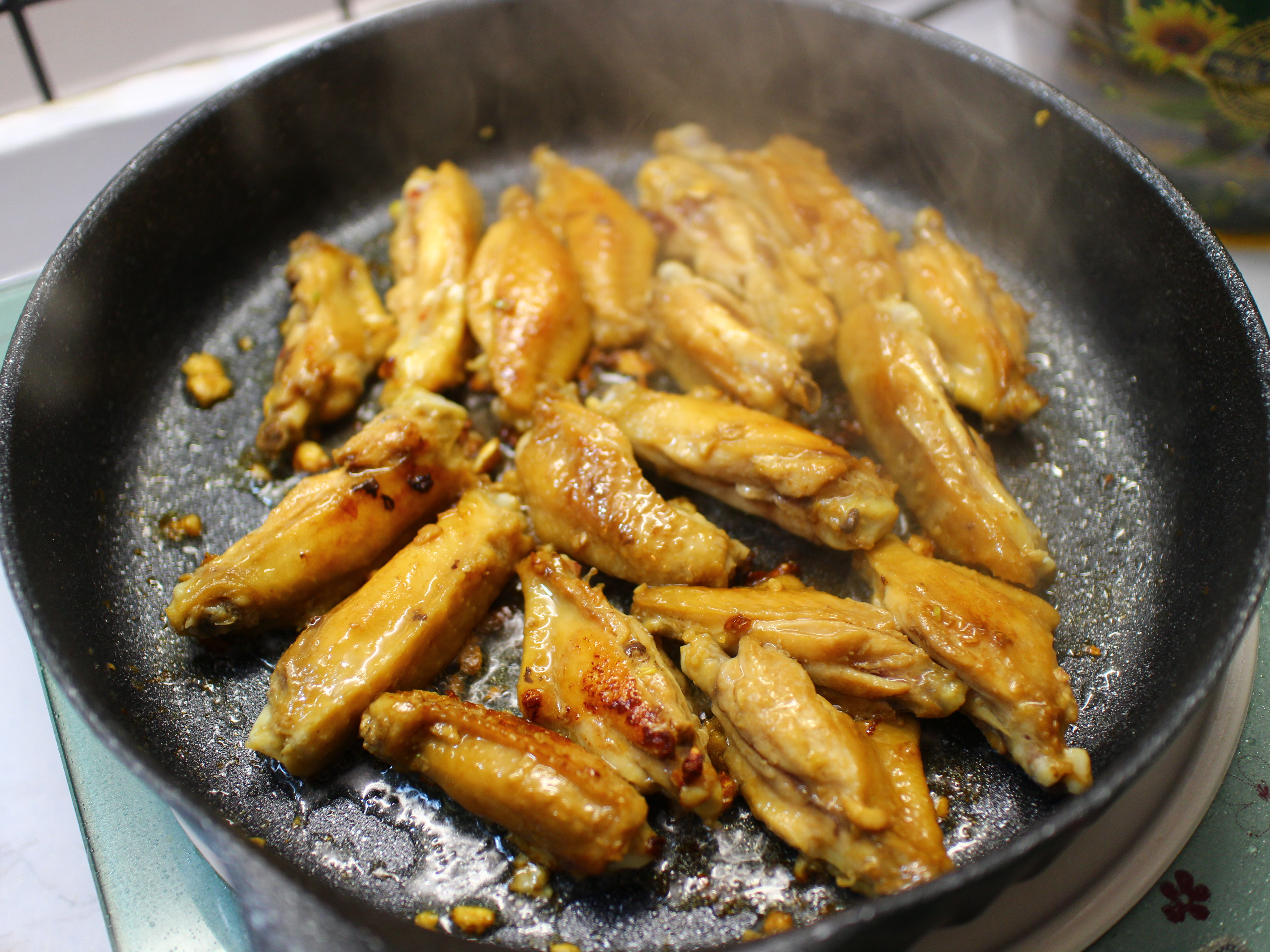 蒜香鸡翅之感恩父母