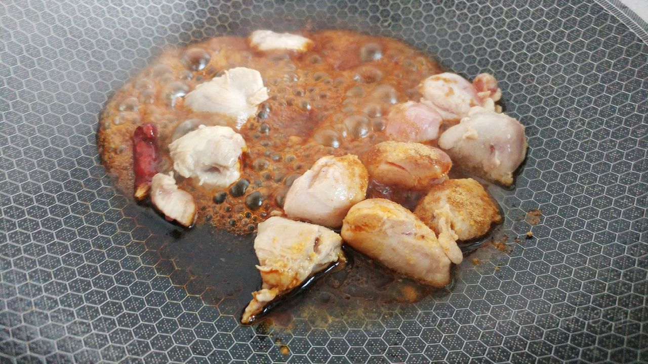 蒜香茄酱山药鸡