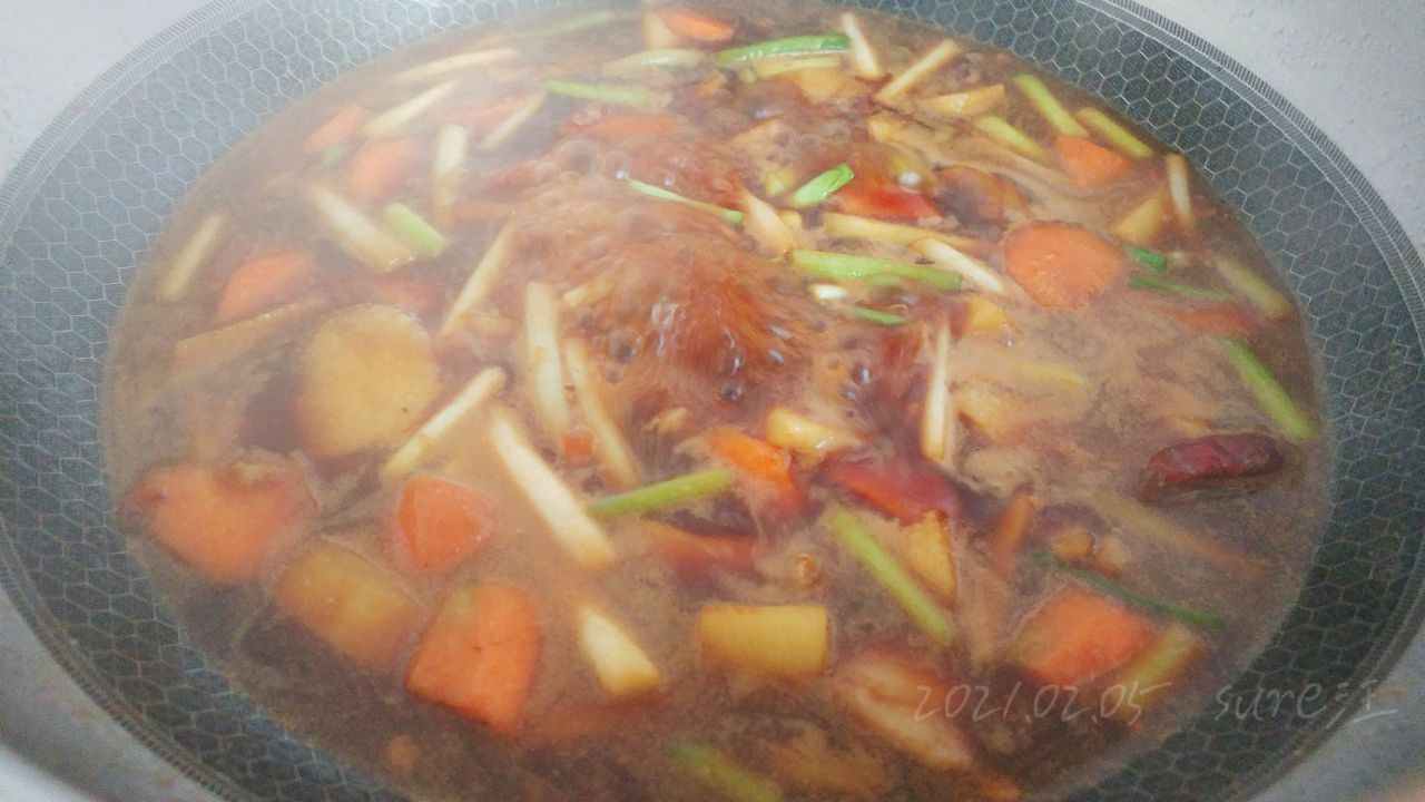 蒜香茄酱山药鸡