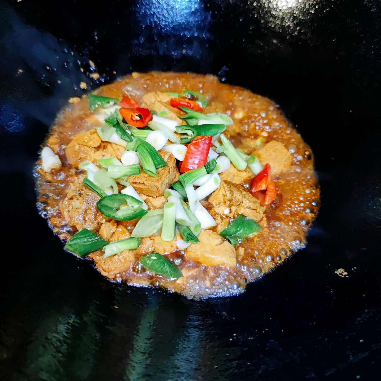 蒜香砂锅豆腐