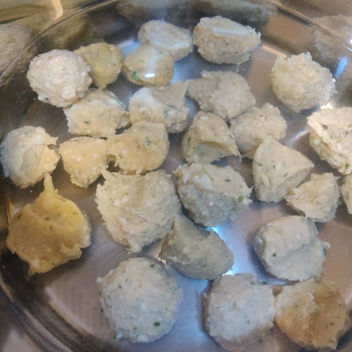 蒜香山药鸡胸肉丸