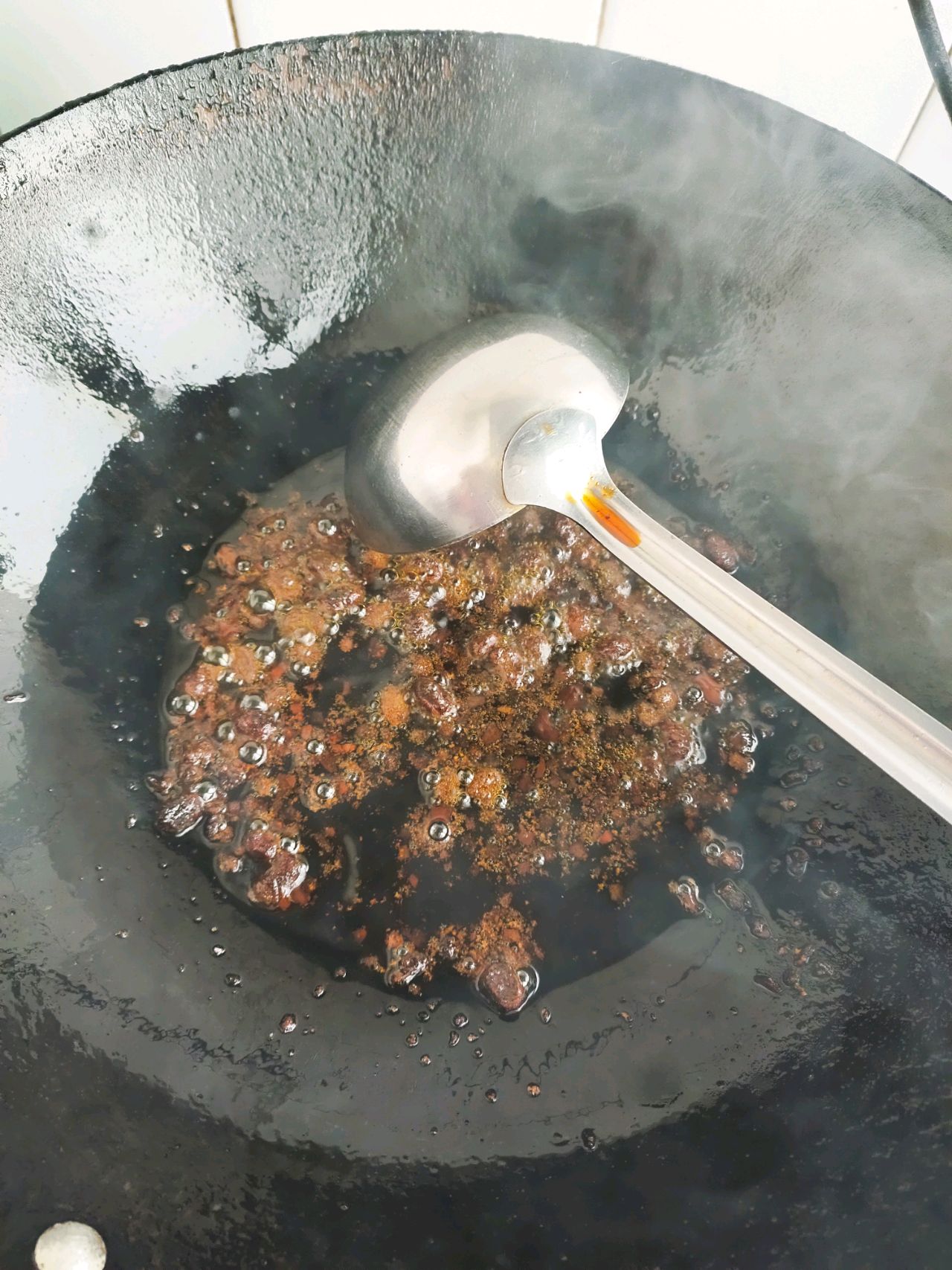 蒜香小菜拌面