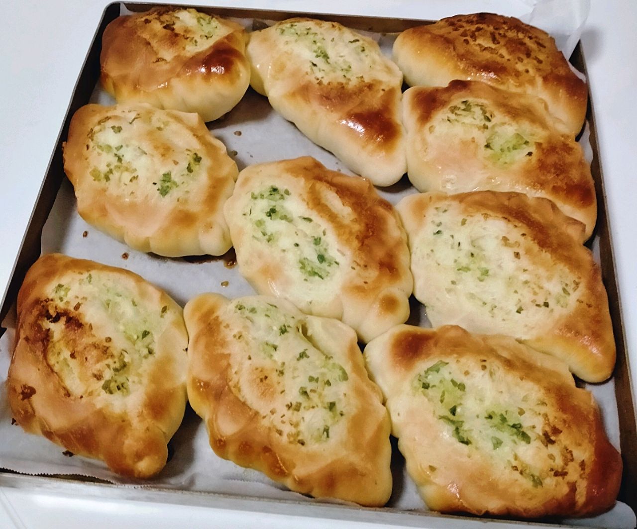 蒜香小面包