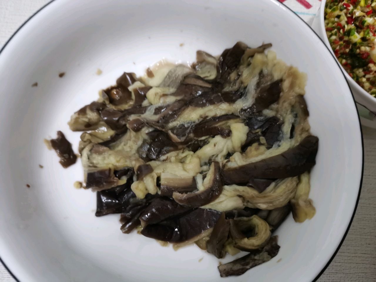 蒜香腌茄子