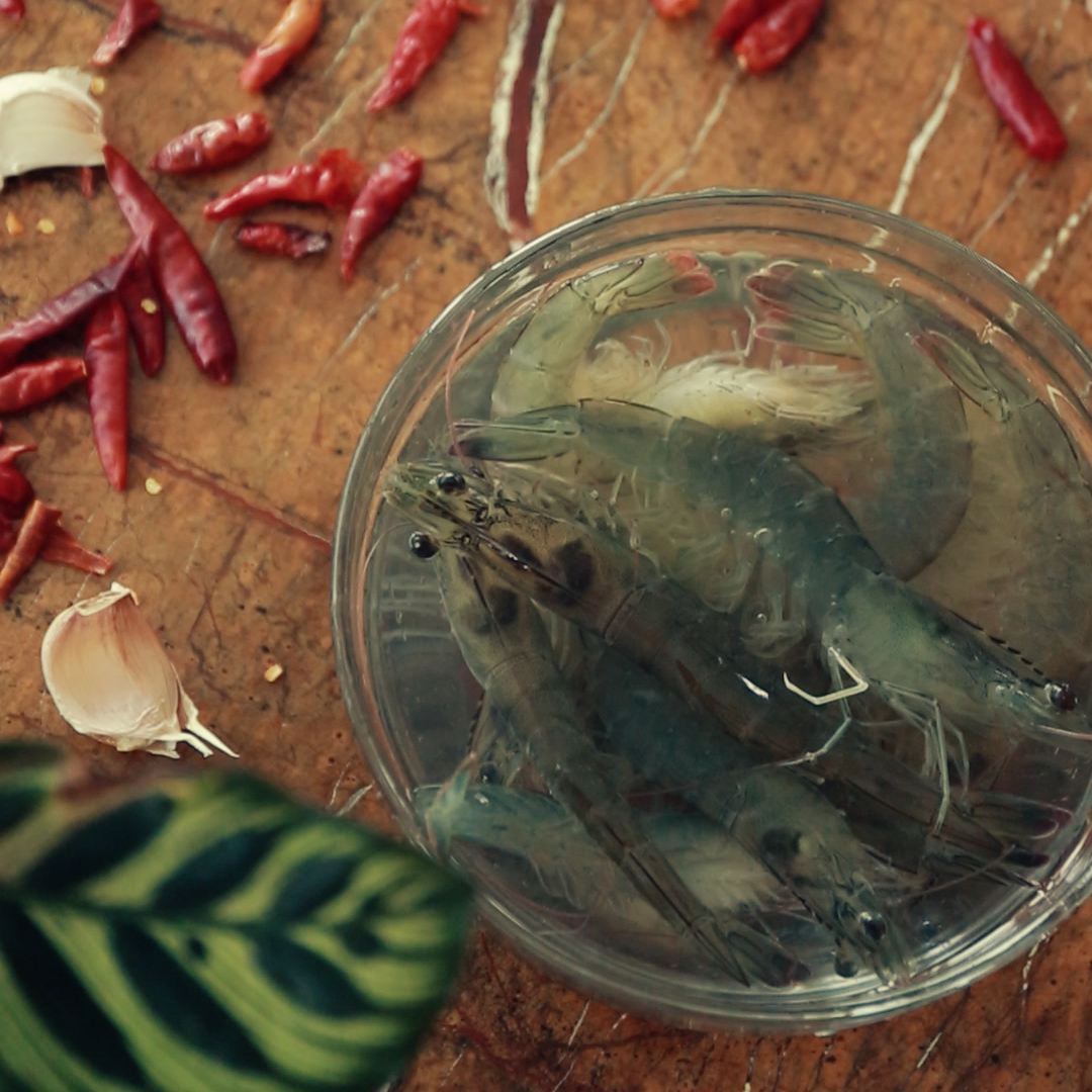 蒜香炸虾