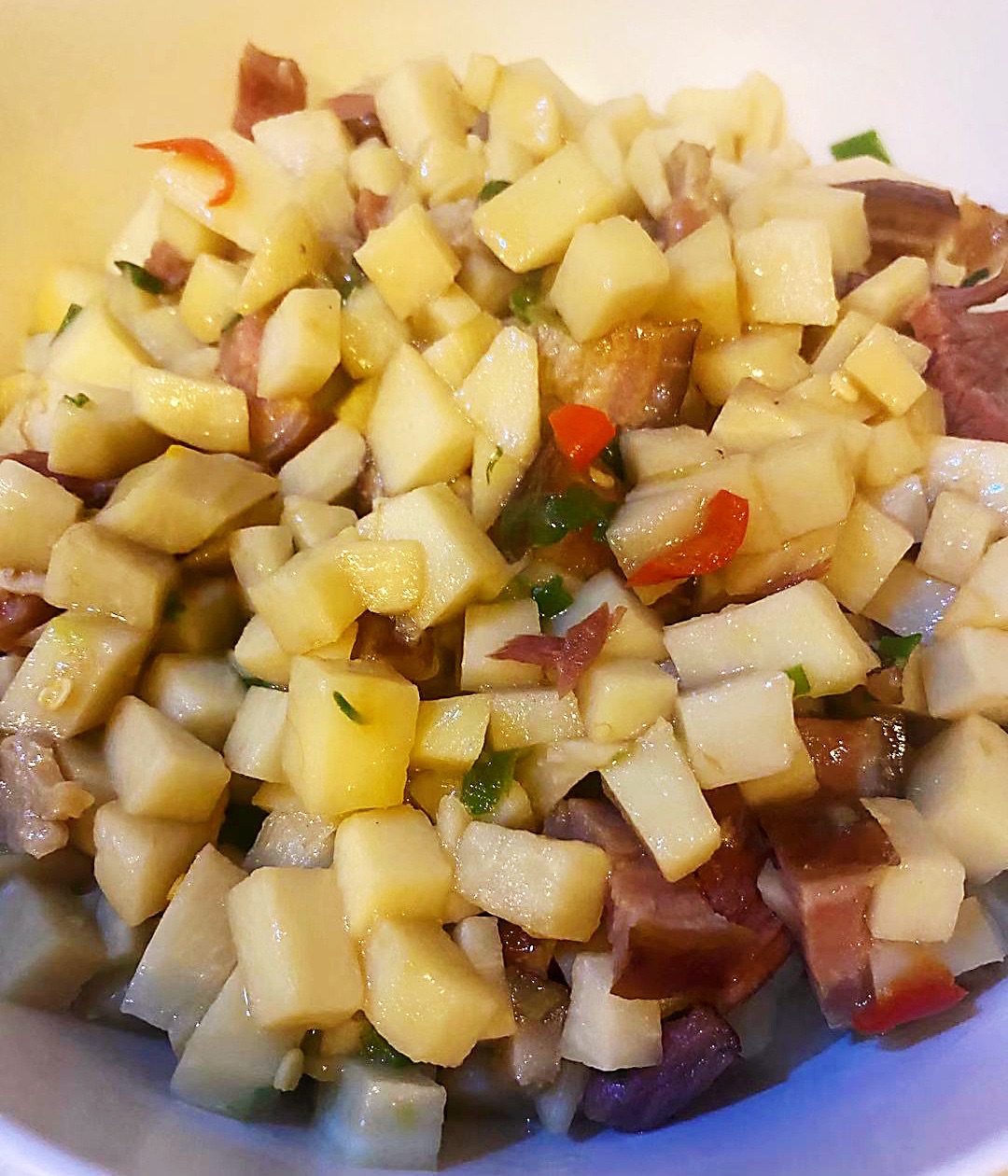 【随心随性】芋头炒腊肉？