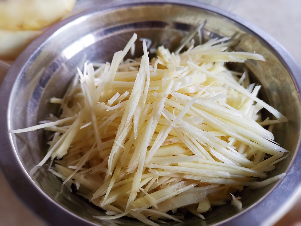 随心所欲版姜丝炒肉丝