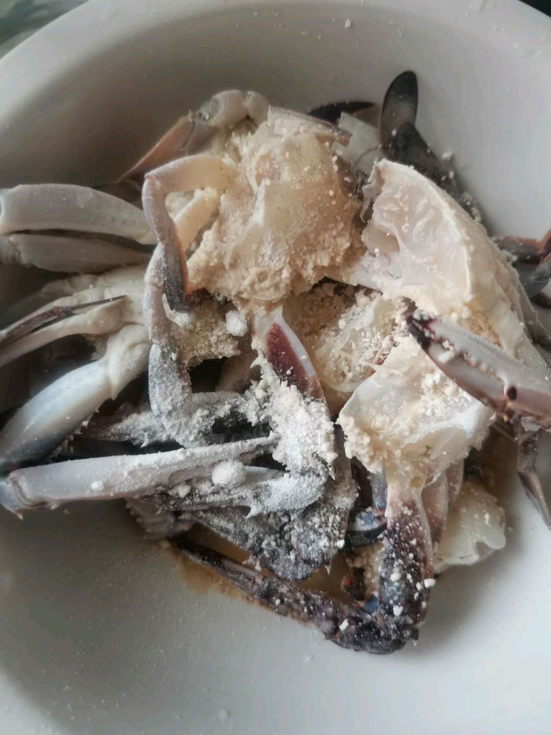 梭子蟹炒年糕