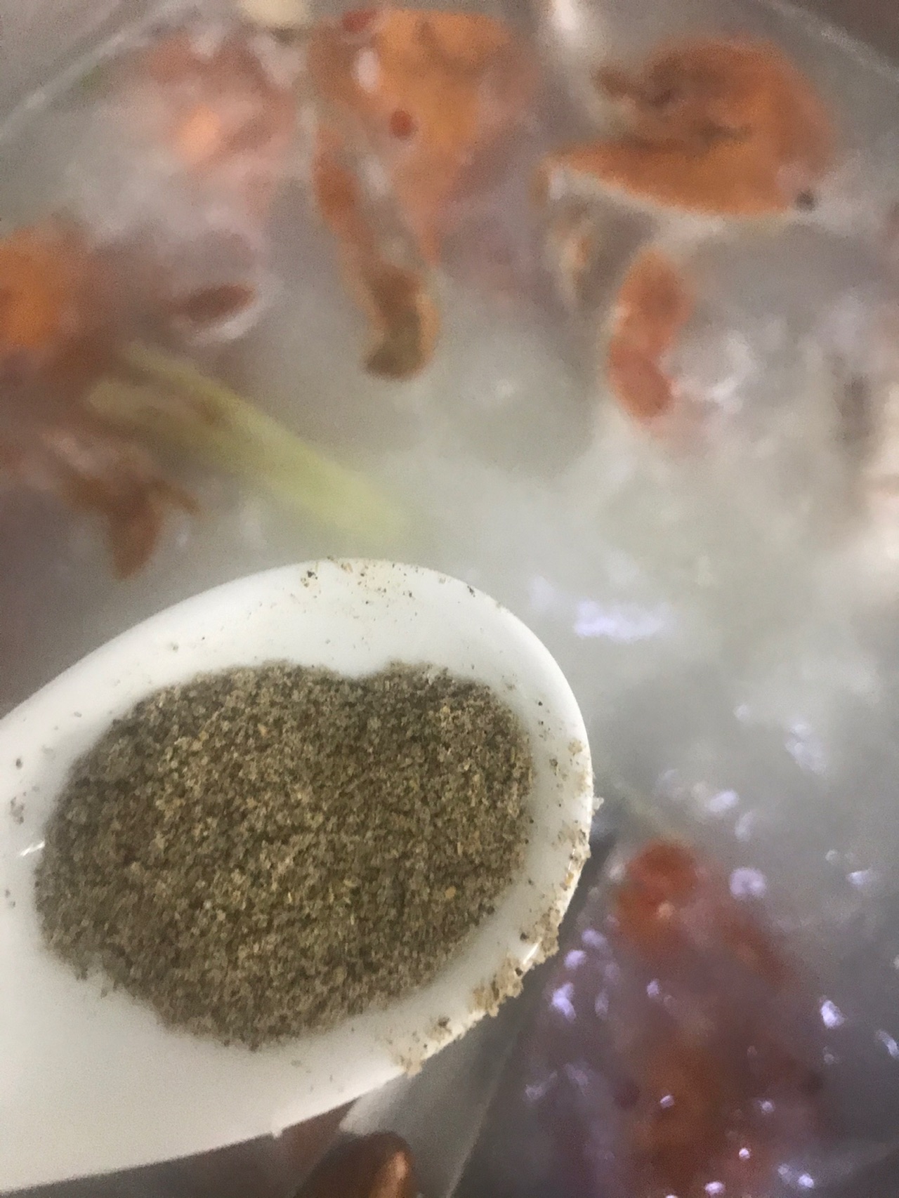 梭子蟹鱿鱼瘦肉粥