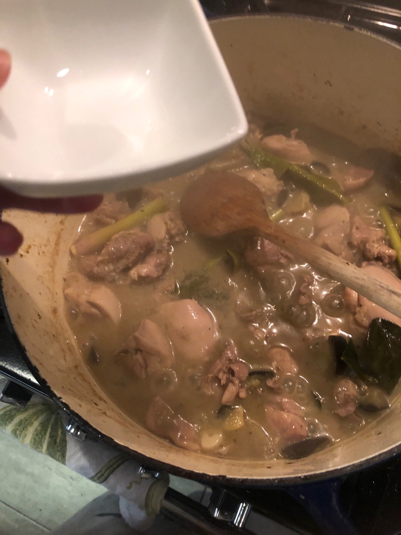 泰式绿咖喱鸡