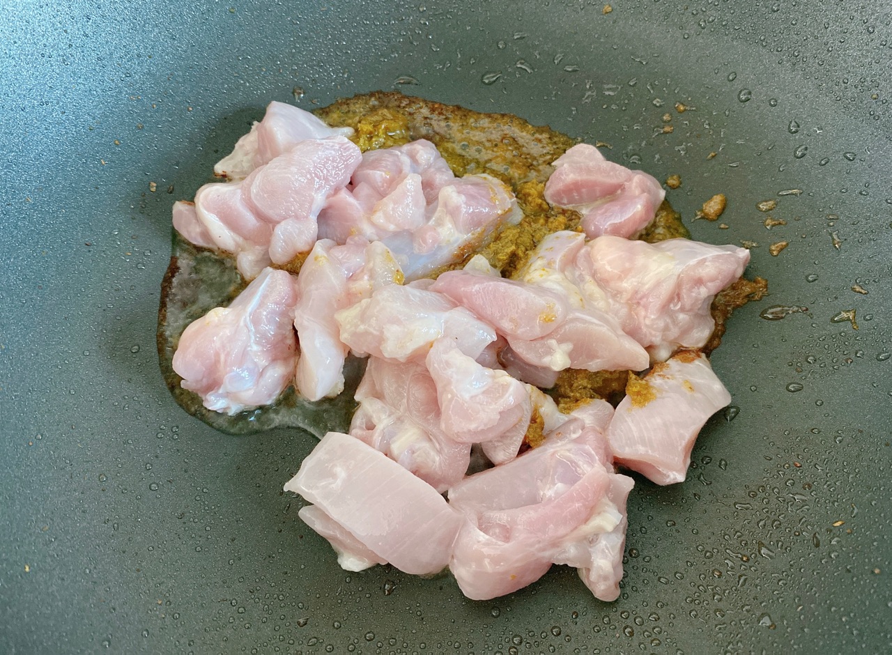 泰式绿咖喱鸡块