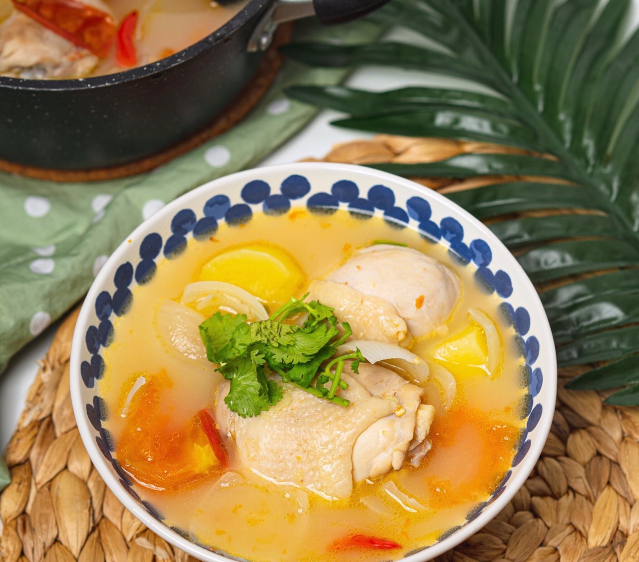 泰式酸辣土豆鸡汤