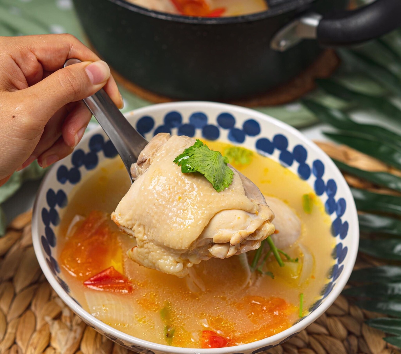 泰式酸辣土豆鸡汤