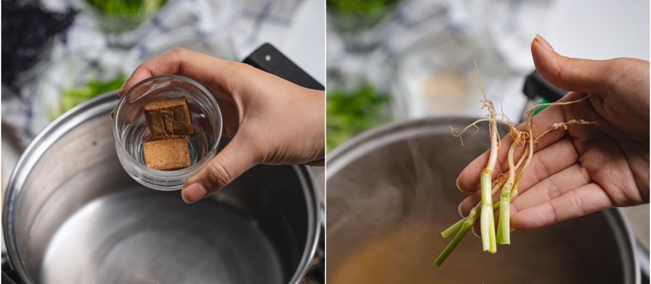 泰式猪肉丸子蔬菜汤