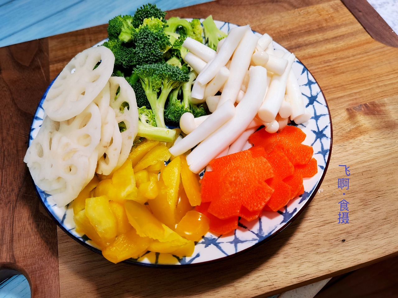 太太乐鲍汁蚝油炒杂蔬