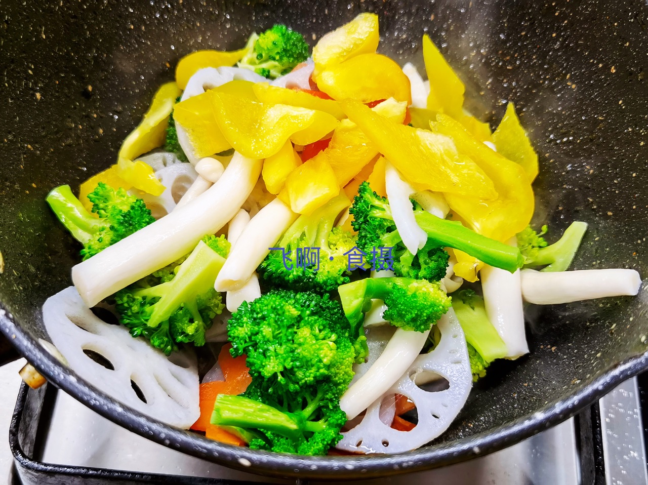 太太乐鲍汁蚝油炒杂蔬