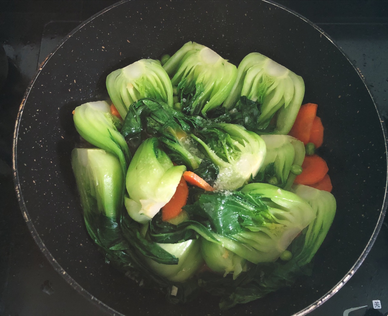 太太乐鲍汁蚝油青菜趴香菇