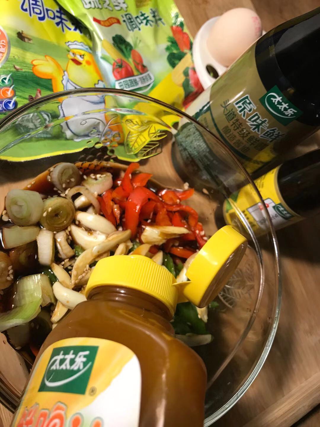 太太乐酱料鸡蛋