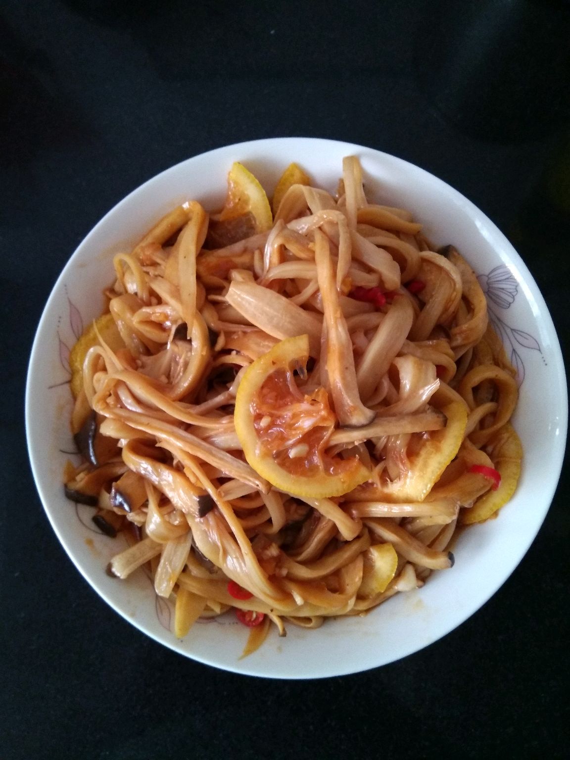 太太乐香油拌杏鲍菇