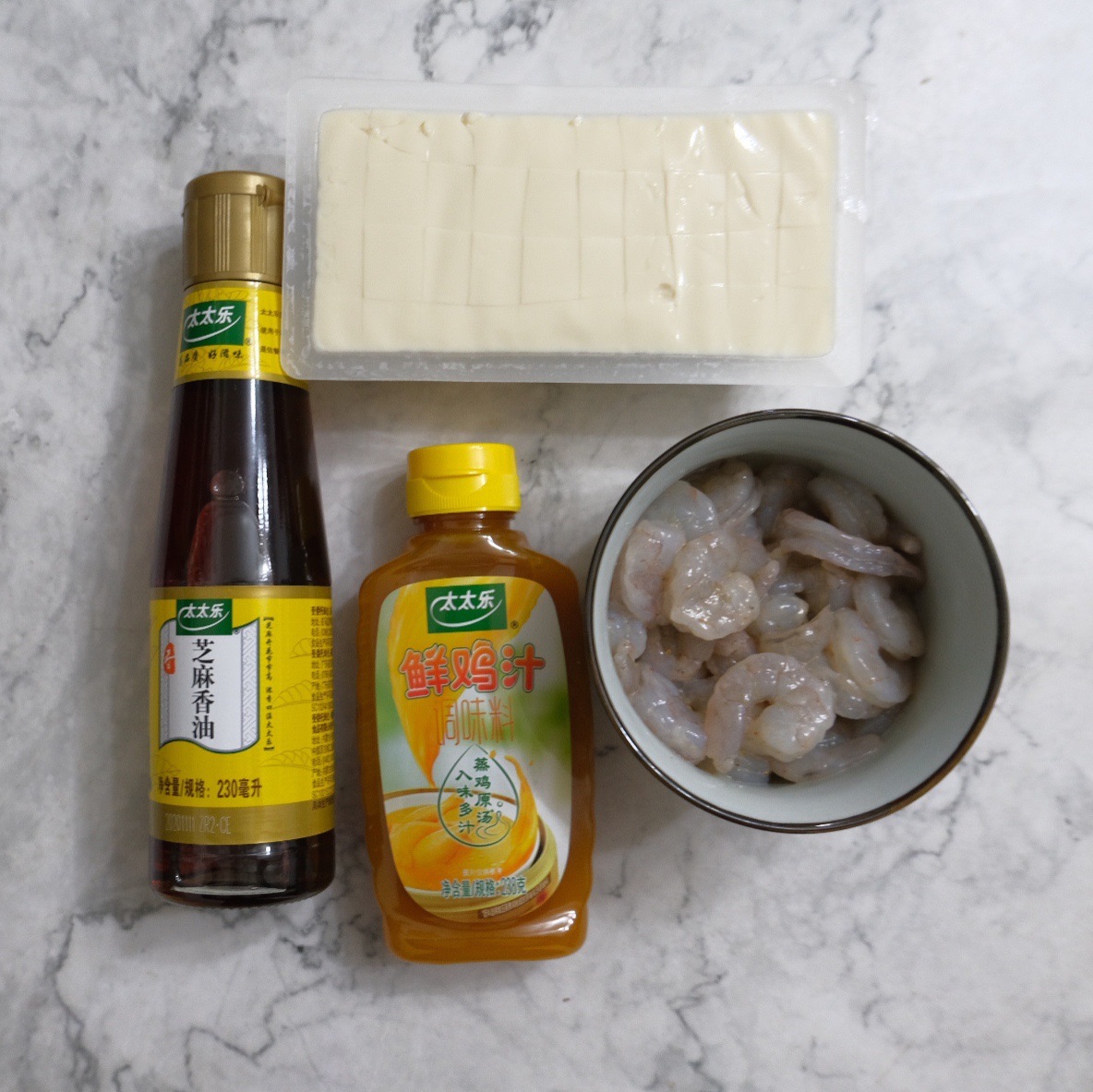 太太乐之虾仁豆腐羹